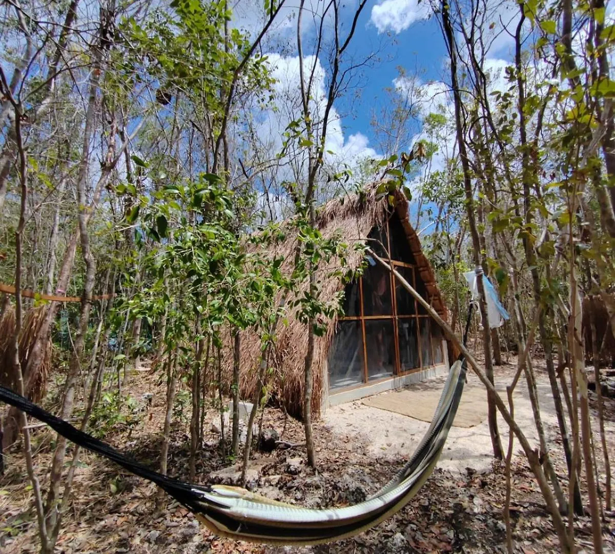 Campsite El Cenote 11:11 Hotel Tulum Mexico
